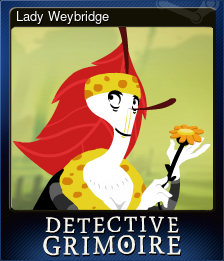 Series 1 - Card 4 of 10 - Lady Weybridge