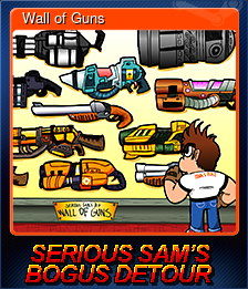 Series 1 - Card 5 of 5 - Wall of Guns