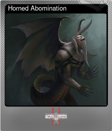 Series 1 - Card 3 of 6 - Horned Abomination