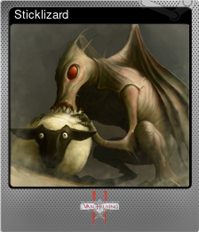 Series 1 - Card 2 of 6 - Sticklizard