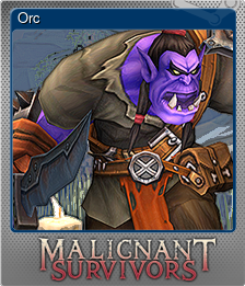 Series 1 - Card 4 of 5 - Orc