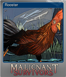 Series 1 - Card 2 of 5 - Rooster