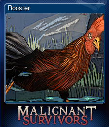 Series 1 - Card 2 of 5 - Rooster