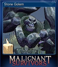 Series 1 - Card 1 of 5 - Stone Golem
