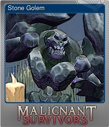 Series 1 - Card 1 of 5 - Stone Golem