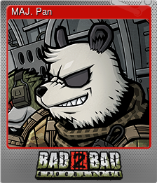 Series 1 - Card 1 of 5 - MAJ. Pan