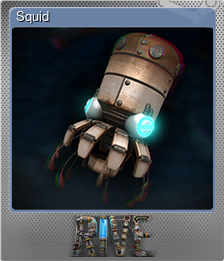 Series 1 - Card 3 of 5 - Squid