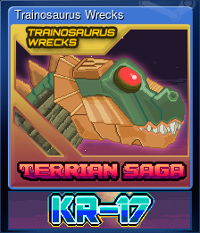 Series 1 - Card 4 of 5 - Trainosaurus Wrecks