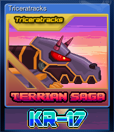Series 1 - Card 5 of 5 - Triceratracks