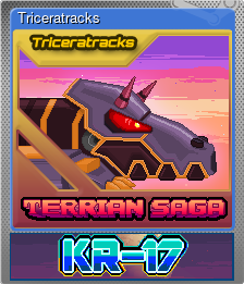 Series 1 - Card 5 of 5 - Triceratracks