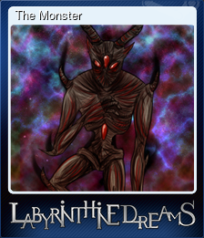 Series 1 - Card 4 of 5 - The Monster