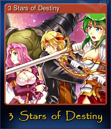 Series 1 - Card 5 of 5 - 3 Stars of Destiny