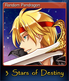 Series 1 - Card 1 of 5 - Random Pendragon