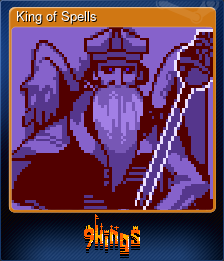 Series 1 - Card 2 of 9 - King of Spells