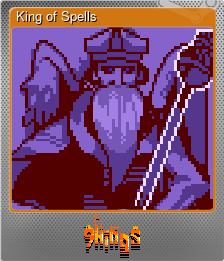 Series 1 - Card 2 of 9 - King of Spells