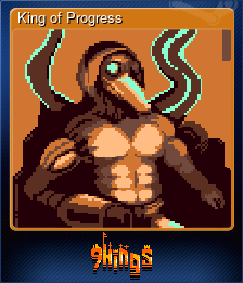 Series 1 - Card 6 of 9 - King of Progress