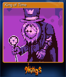 Series 1 - Card 9 of 9 - King of Time