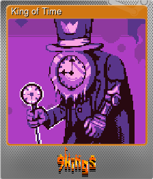 Series 1 - Card 9 of 9 - King of Time