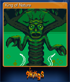 Series 1 - Card 5 of 9 - King of Nature