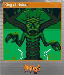 Series 1 - Card 5 of 9 - King of Nature