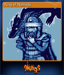 Series 1 - Card 8 of 9 - King of Nomads