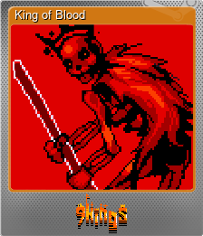 Series 1 - Card 3 of 9 - King of Blood
