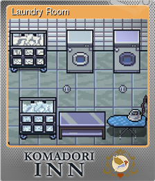 Series 1 - Card 3 of 6 - Laundry Room