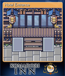 Series 1 - Card 1 of 6 - Hotel Entrance