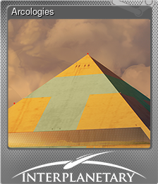 Series 1 - Card 1 of 8 - Arcologies