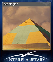 Series 1 - Card 1 of 8 - Arcologies