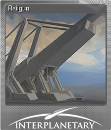 Series 1 - Card 6 of 8 - Railgun