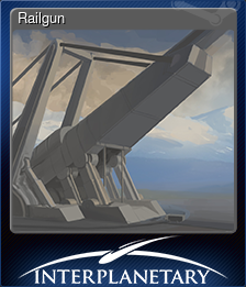 Series 1 - Card 6 of 8 - Railgun