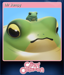 Series 1 - Card 9 of 12 - Mr Jumpy