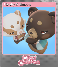 Series 1 - Card 7 of 12 - Hershy & Jimothy