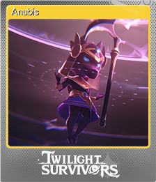 Series 1 - Card 1 of 8 - Anubis