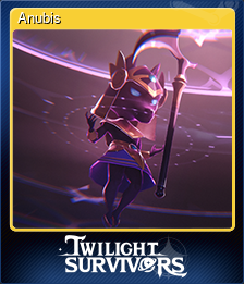 Series 1 - Card 1 of 8 - Anubis