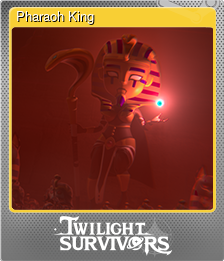 Series 1 - Card 3 of 8 - Pharaoh King