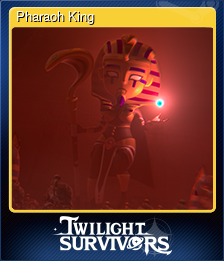 Series 1 - Card 3 of 8 - Pharaoh King
