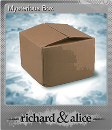 Series 1 - Card 7 of 9 - Mysterious Box