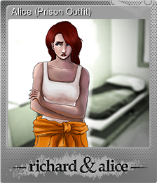 Series 1 - Card 2 of 9 - Alice (Prison Outfit)