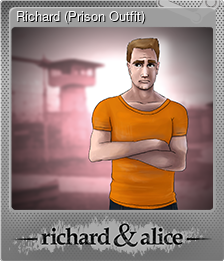 Series 1 - Card 1 of 9 - Richard (Prison Outfit)