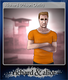 Series 1 - Card 1 of 9 - Richard (Prison Outfit)