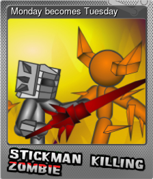 Series 1 - Card 4 of 5 - Monday becomes Tuesday