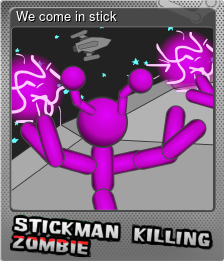 Series 1 - Card 5 of 5 - We come in stick