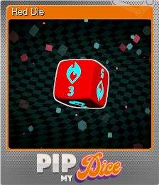 Series 1 - Card 4 of 15 - Red Die