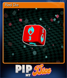 Series 1 - Card 4 of 15 - Red Die