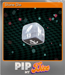 Series 1 - Card 14 of 15 - Stone Die