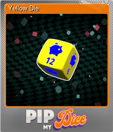 Series 1 - Card 13 of 15 - Yellow Die