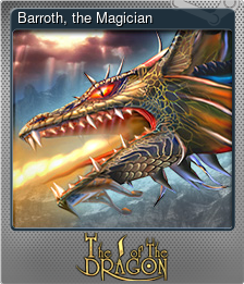 Series 1 - Card 1 of 6 - Barroth, the Magician