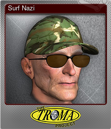 Series 1 - Card 6 of 7 - Surf Nazi